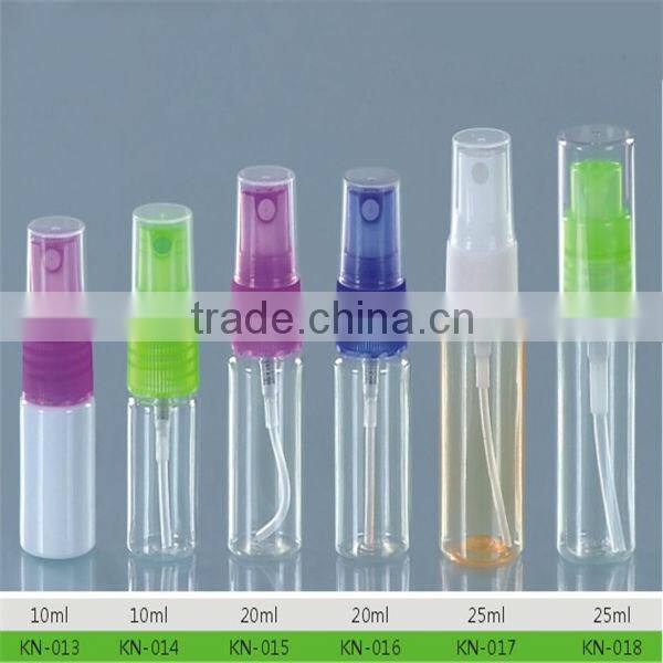 hdpe plastic throat spray bottle with aerosol spray pump 10ml