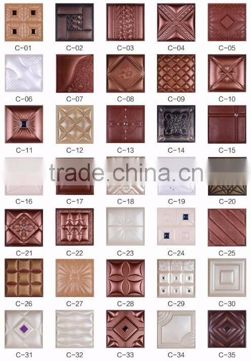 TV Backdrop Decorative Texture Leather Wall Covering