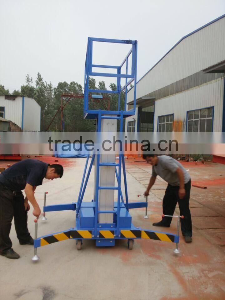 Double mast hydraulic personal lifting kits