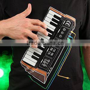 Music Equalizer Flashing EL T-Shirts