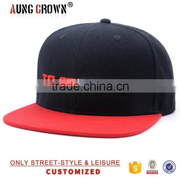 3d design custom snapback hat