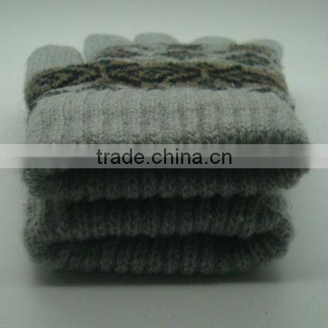 Boxi-High quality tick with velvet knitted gloves