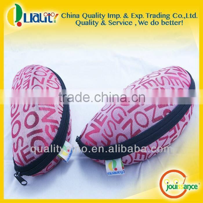 peanut shape eva glasses case eyeglasses cases eyewear small zipper eva case