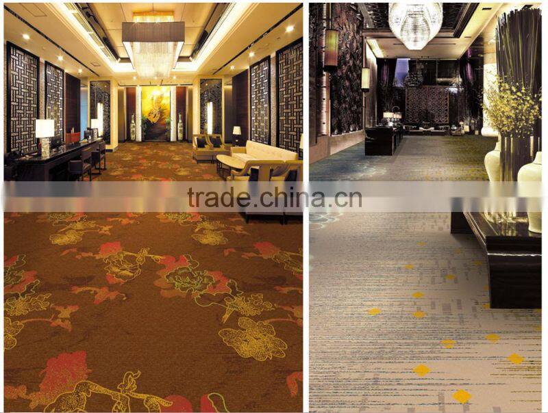 Econimic nylon printed carpet for hotel corridor