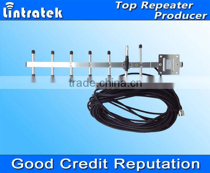 Commnication antenna 12dbi Outdoor Directional gsm yagi antenna of mobile signal repeater from Foshan Lintratek