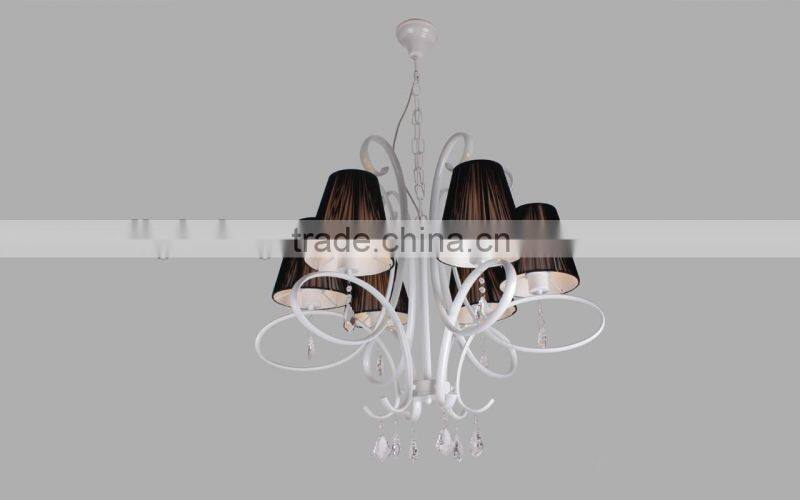 honorable pendant light for room/fabric covering hotel lighting