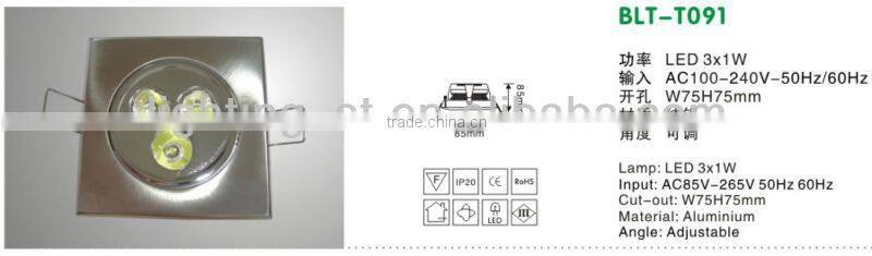 Low Exw Prcie 5pcs Ceiling Led/5w Surface Mounted Led Ceiling Light