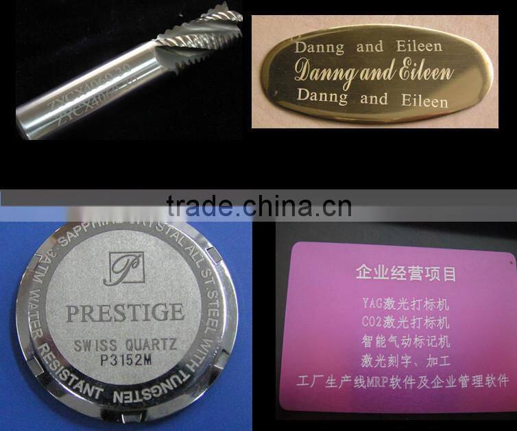 China metal yag laser mark machine with CE