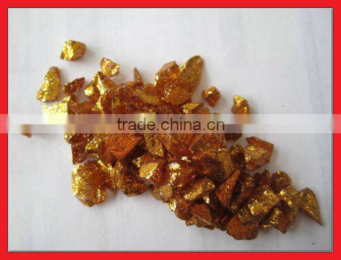 HI CHIPPER copper cotaed glass