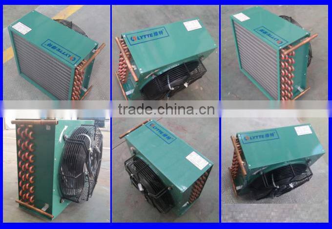 Refrigeration Condenser with Fan Motor