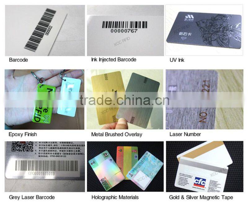 Fudan F08 1K RFID PVC Tags With Customized Shape