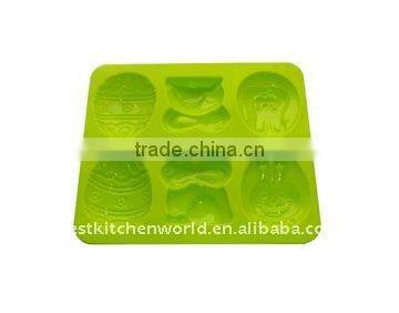 6 cups silicone baking mould