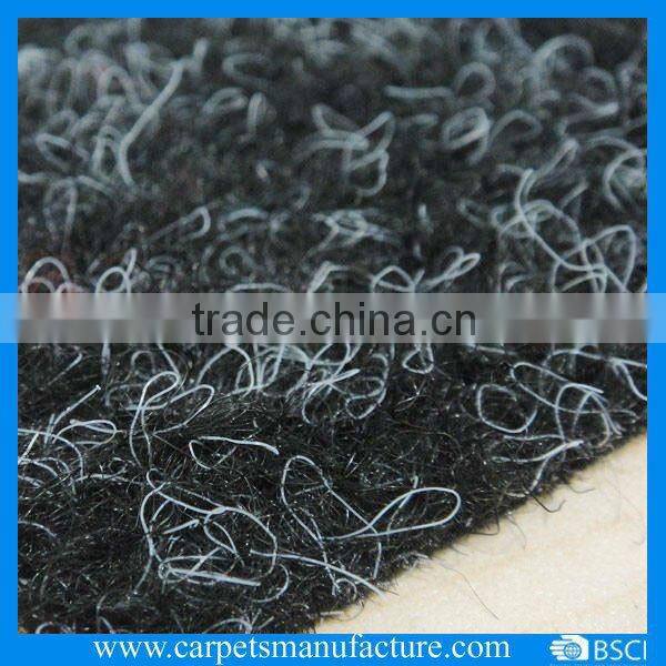 Non-woven needle punched polyester frieze carpet