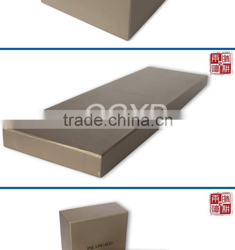 wholesale luxury paper cardboard tie packaging box,