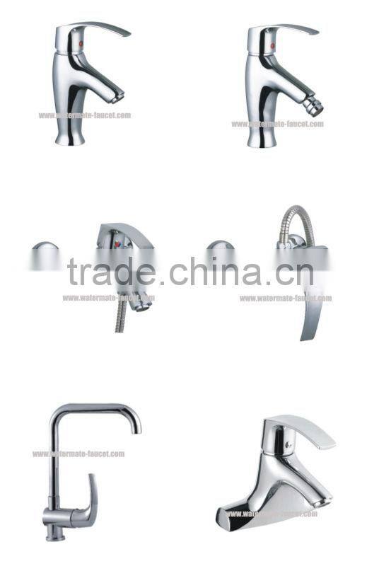 single handle brass centerset basin faucet mixer tap