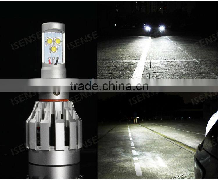 2014 June Newest 24W led motorcycle headlight H4 H7 H9 H11 H13 9005 9006 crees led headlight