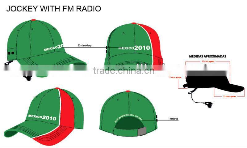 Mini Radio/Radio cap/Fashion radio/FM Radio as promotional gifts