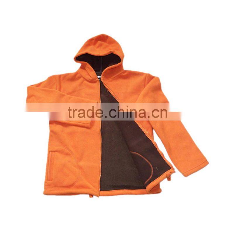 100% Polyester Fashion Mens Polar Fleece Jacket