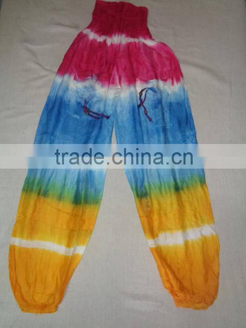 hand tie dye indian harem pants new models