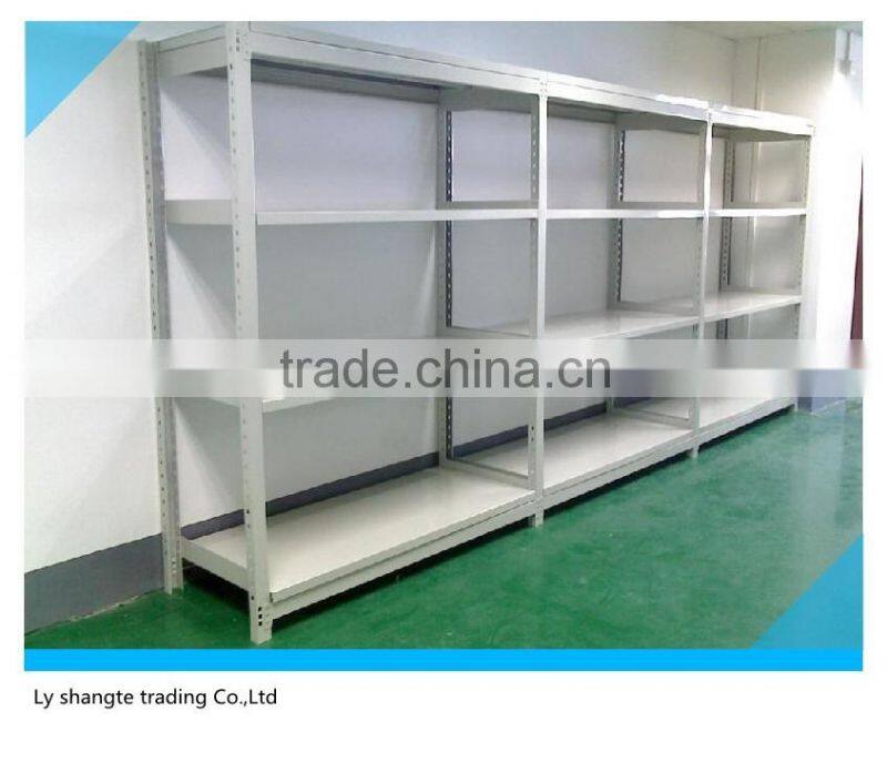 Assembling smart steel storage shelf