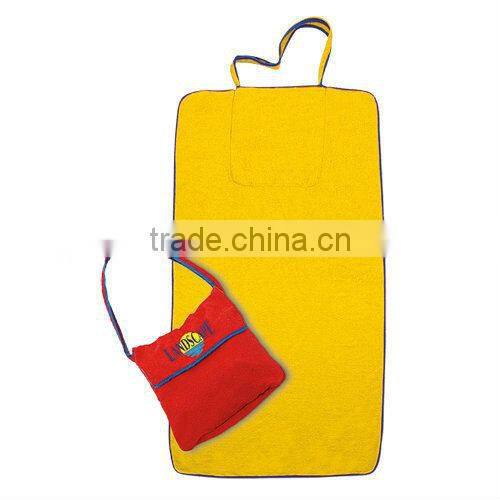 velour cotton soft beach towel bag