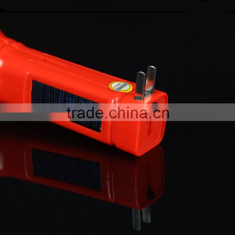 Solar Led Torch Flashlight Electronic Factory Selling Camp Light