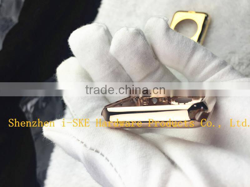 factory I-SKE sell stainless steel gold housing for iphone watch