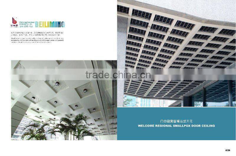 Customed Aluminum artistic ceiling panel AC0131-2