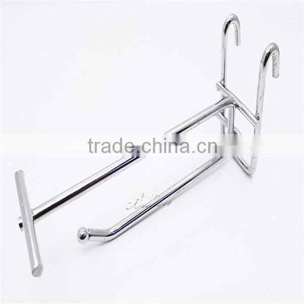 Strong power square display stand hooks heavy duty clothing hook