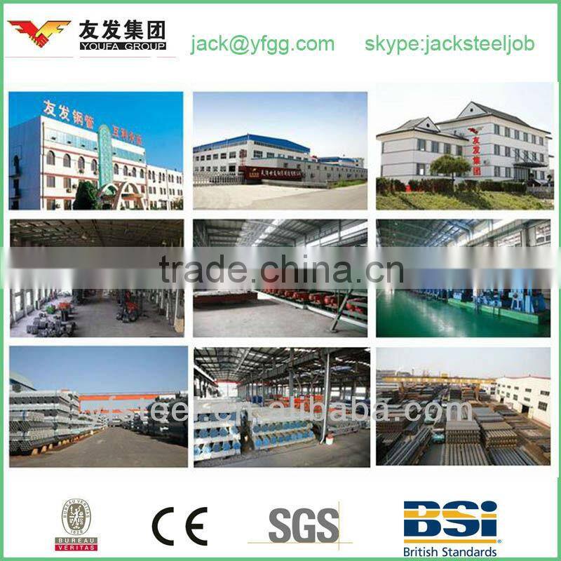 coating steel pipe with zinc by china YOUFA ltd LGJ