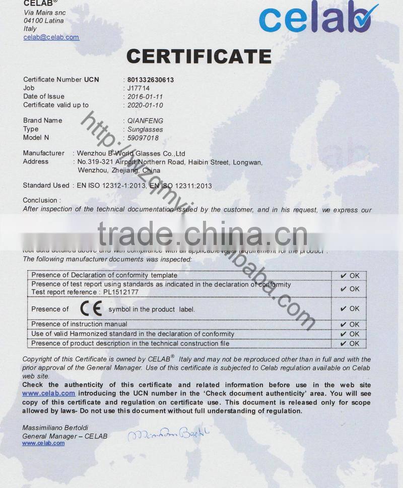 2016 newest designer cat eye women bamboo sunglasses