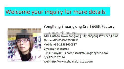 16oz BPA free stainless steel ceramic mug