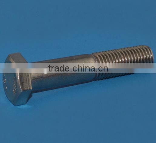 high strength hex Bolts with half screw