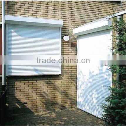 2015 Hot sale new type alu outdoor motorized roller shutter with foam
