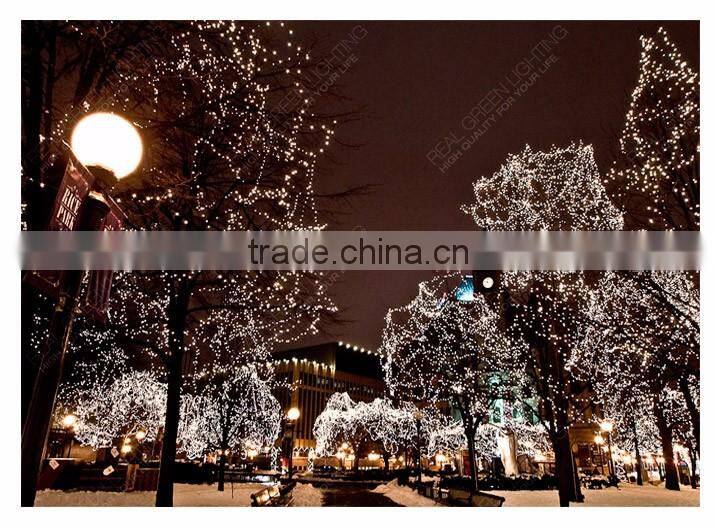 220V Warm White Round LED Rope Light With CE and RoHS certificate