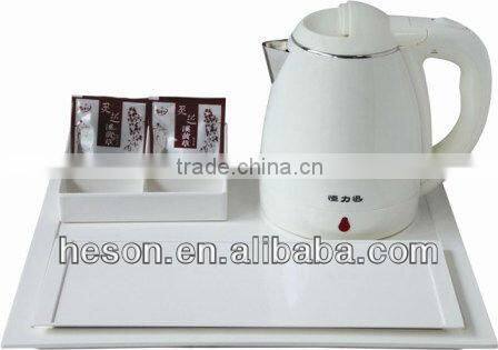 K12 Stainless steel inside + plastic body electric thermos/kettle