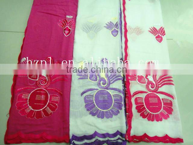 african muslim scarf for women/embroidered silk scarf/shawl scarf (TJ0174)