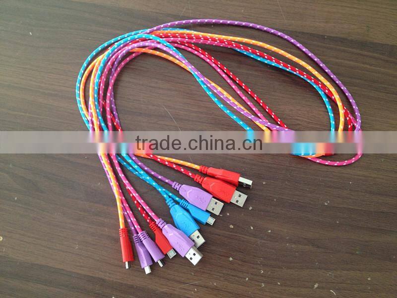 3Ft Micro USB charger cable universal 2.0 USB transfer cable for HTC Samsung