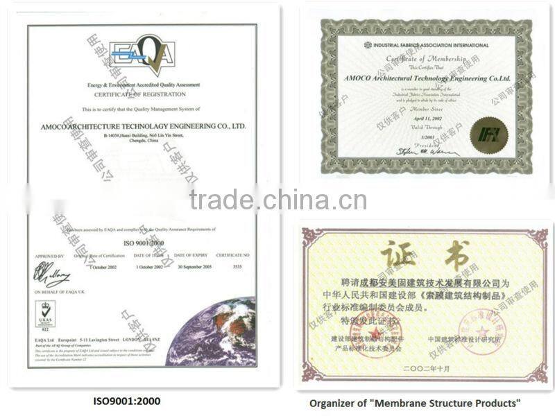 10 Years' Experience Double membrane biogas holder balloon