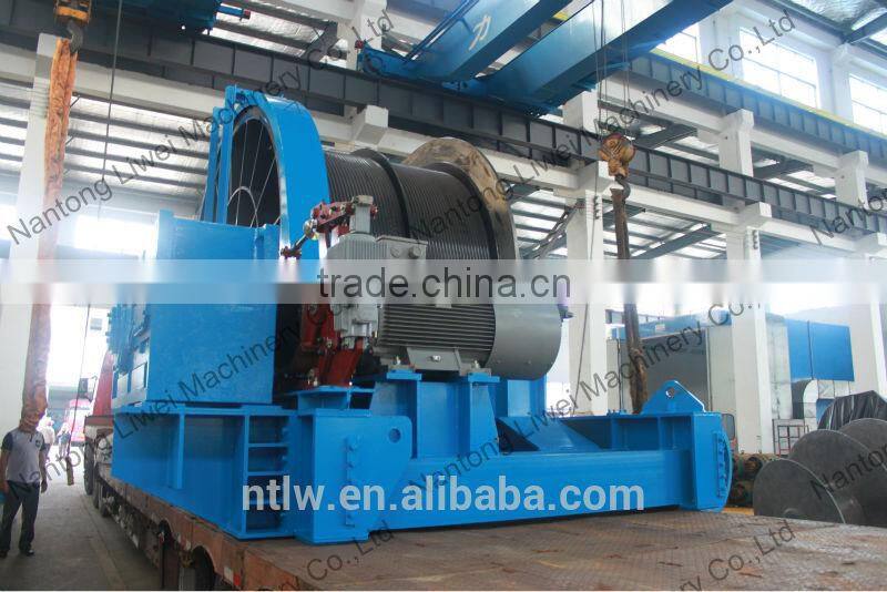 double drum speed regulation winch for sale/marine winch