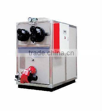 Gas fired vacuum hot water boiler