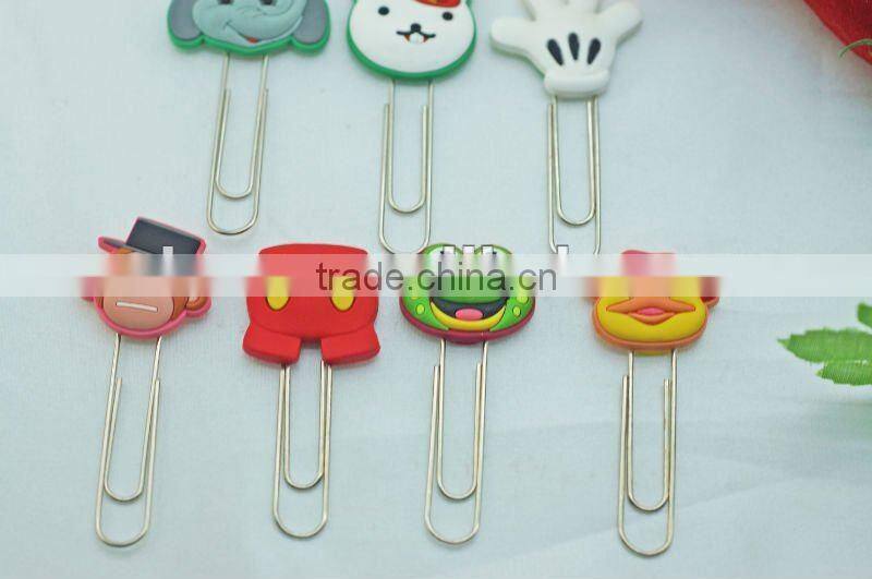 New fashion and cute 3D decorative PVC book mark