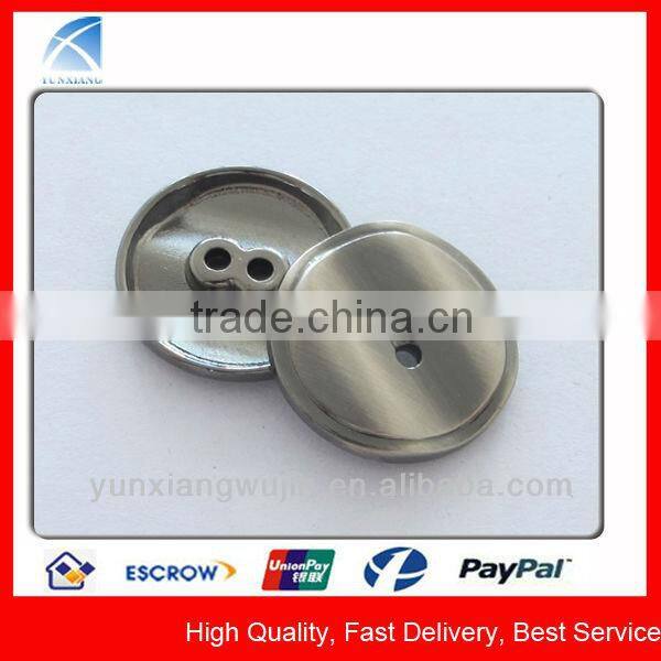 YX1022 Custom Made 2 Holes Metal Shirts Buttons
