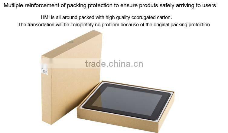 embedded round TFT LCD 9.7" industrial hmi screen monitor