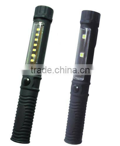2015 wholesale Dry Battery Magnetic inspection light with clip