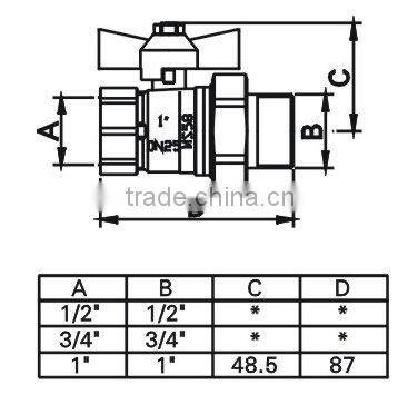 Brass ball valves
