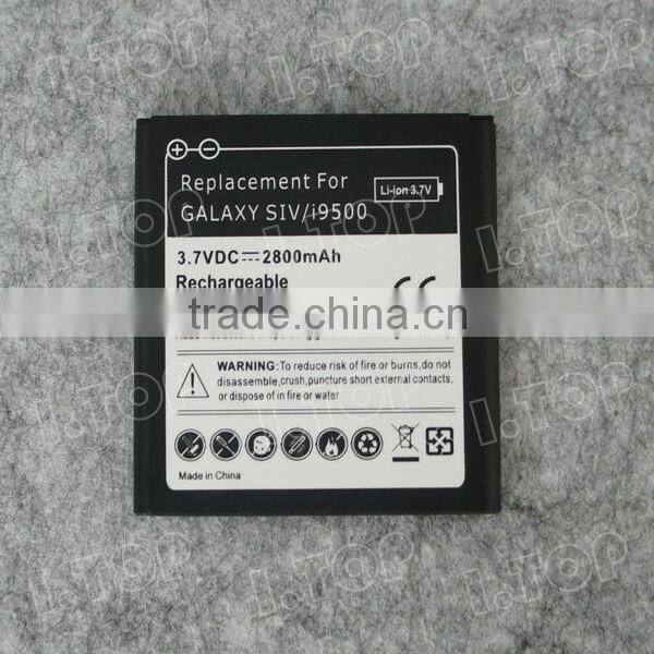 High Quality gb t18287-2000 battery Battery for Samsung Galaxy S4 i9500, China Factory Price