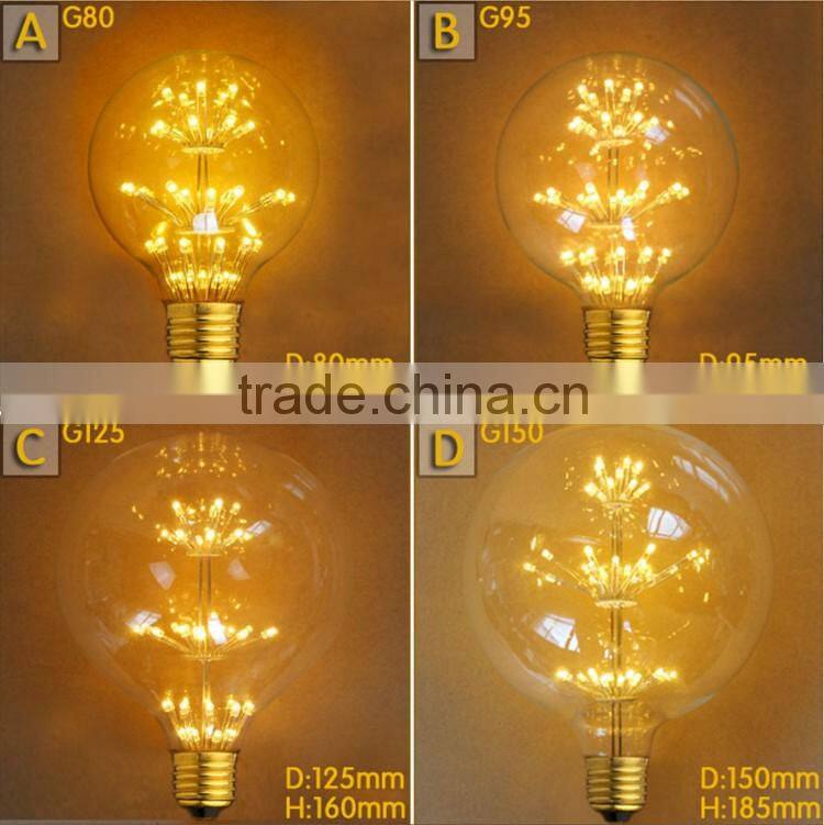 High Power 110V LED Edison Bulb E27 Christmas Decorative LED Bulbs