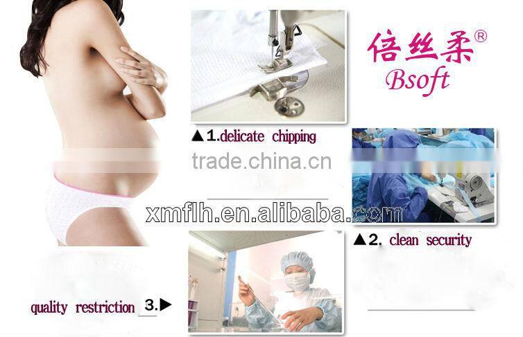 China Manufacturer Wholesale Maternity Cheap Disposable 100% Cotton Wear Specially for Use in Prenatal