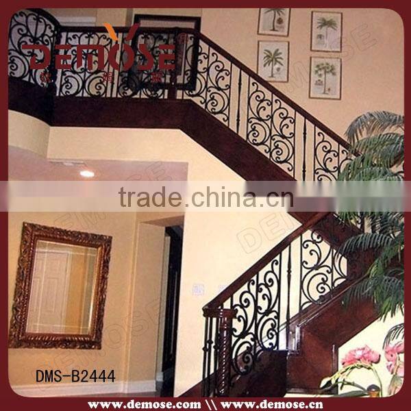 stair handrail kits/handrail for steps/rod iron railing